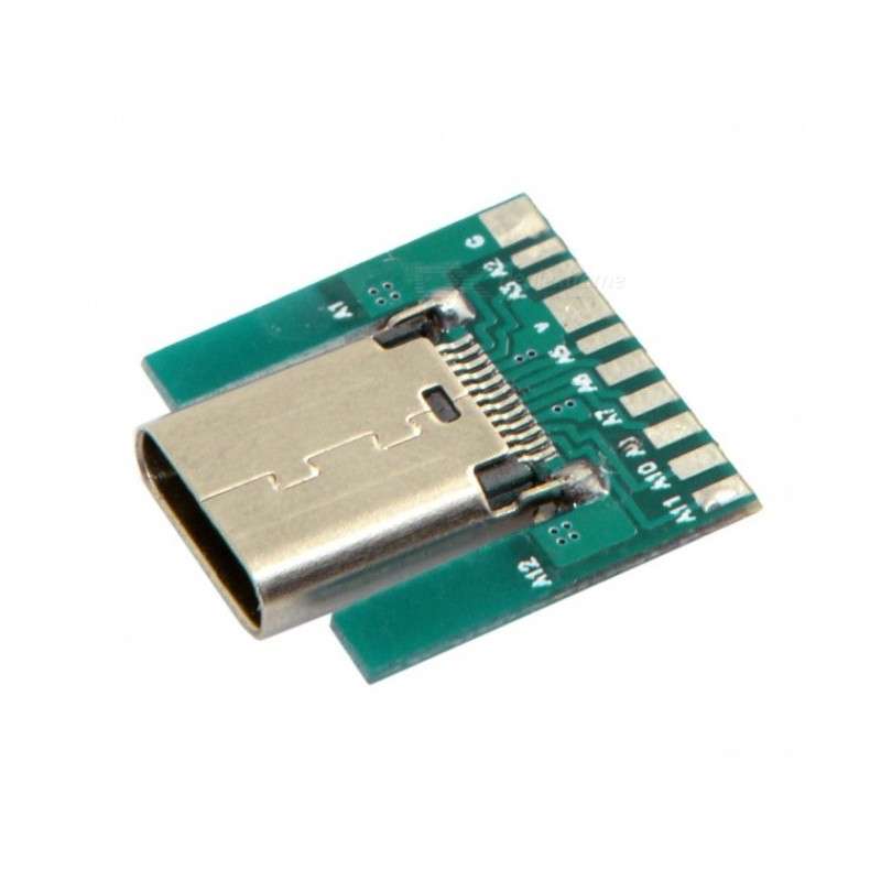 Modulo conector USB-C 3.1 24PIN femea