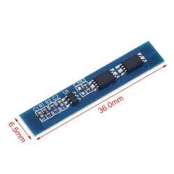 2S, 5A, 7.4-8.4V PCM PROTECTION BOARD FOR 18650 BATTERY