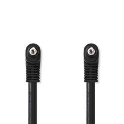 Cable Jack 3.5mm Male / Jack 3.5mm Male 4p Black 1m