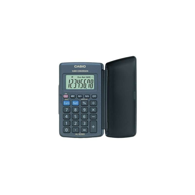 Calculadora de bolsillo de Casio HL820VER
