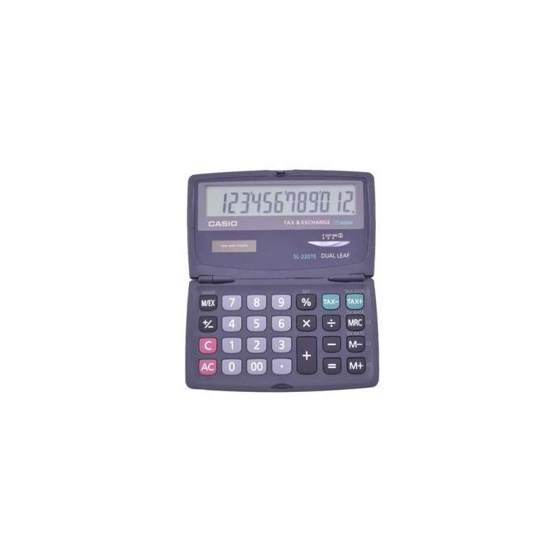 Calculadora de Secretaria Casio SL220TE 12 Digitos