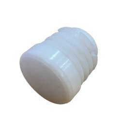 Round inner cap 25MM PVC White
