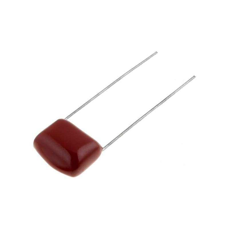 capacitor Polyester 1uF 100Vdc 10mm
