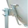 Parabolic Antenna in aluminum OFFSET 100cm  with LH Structure 