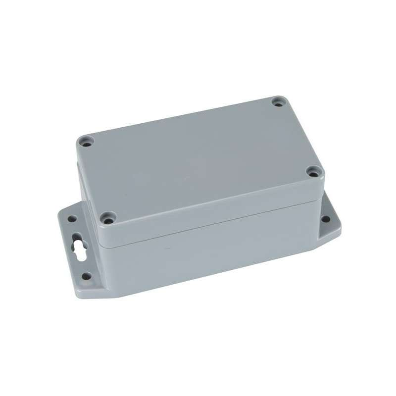 SEALED ABS BOX WITH MOUNTING FLANGE 115 x 65 x 55 mm