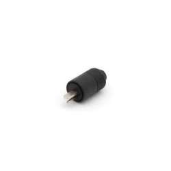 Dot-Trace Connector Male for soldering - Black