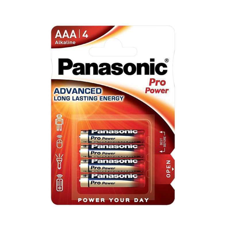 1.5V pilas alcalinas LR03 / AAA - [. 4 pcs] Panasonic PROPOWER