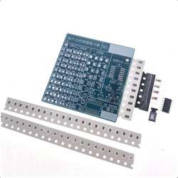 kit de placa de prática de solda eletrônica componentes smt smd
