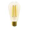 Lâmpada tipo filamento LED Smart WiFi E27 ST64 CCT 1800K-5000K 7W 700lm - Sonoff B02-F-ST64