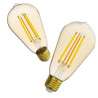 Smart WiFi LED Filament Bulb E27 ST64 CCT 1800K-5000K 7W 700lm - Sonoff B02-F-ST64ST64
