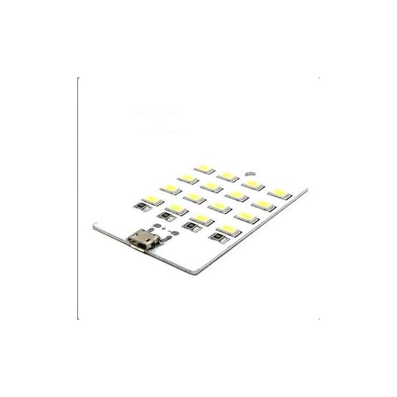 16 Led board module via micro USB or solderable 5VDC