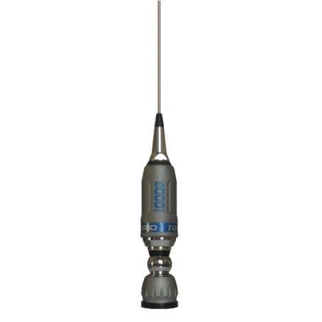 Antenna CB Mobile Sirio Turbo 5000 - Acciaio Inox - Sintonizzabile 27-30 MHz