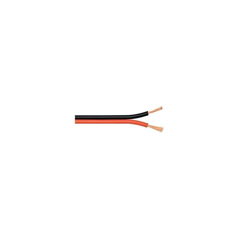 CABLE ROJO / NEGRO 2X1.00mm²