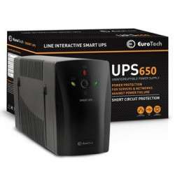 SAI Interactivo 650VA 390W - Eurotech UPS650EU