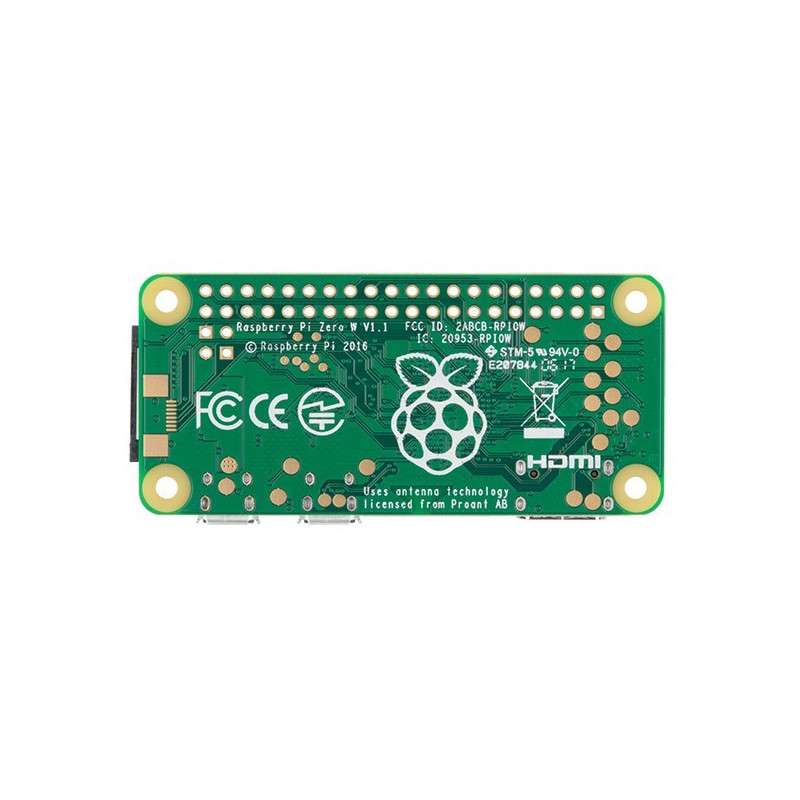 Raspberry Pi Zero 1GHz 512MB WiFi + Bluetooth 4.1 - Pi Zero W