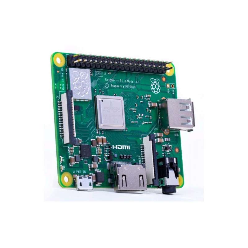 Raspberry Pi 3 Model A+ 1.4Ghz 512Mb com WiFi 2.4/5GHz + Bluetooth 4.2