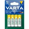 Rechargeable Batteries 1,2V 2100mAh Ni-Mh - AA [4 pcs] - VARTA