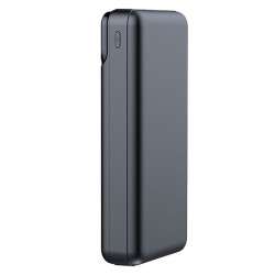 Batería Externa Universal Power Bank 20.000 mAh (2 x usb / 2A) COOL Negro