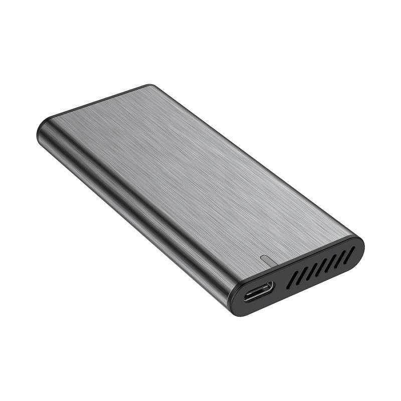 Aisens ASUC-M2D012-GR Dock USB-C M.2 NVMe/SATA Gris - Transfert 10Gbps Plug And Play