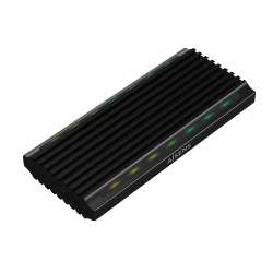Aisens External Caja M.2 (NGFF) for SSD M.2 SATA/NVME to USB3.1 GEN2 - Color Black