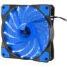 Ventoinha 120x120x25mm,  12V, Hydrion LED, 1000rpm, (Azul) - GENESIS