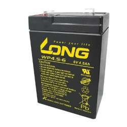 Bateria de Chumbo (Pb) 6V 4.5Ah - Kung Long WP4.5-6