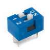 Interruptor DIP (DIP-switch) 2 vias ON-OFF RM2.54mm