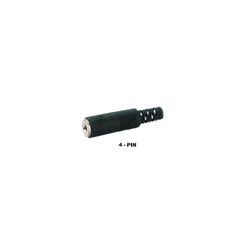 2.5mm Female Jack Connector 4pin