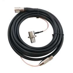 5 m cable Angled PL base low loss cable