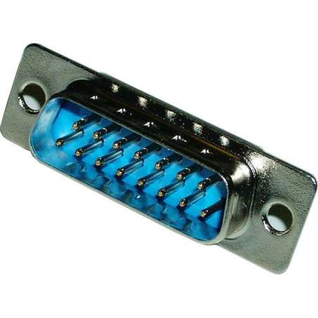 D-Sub DB15 pins male - to weld in cable