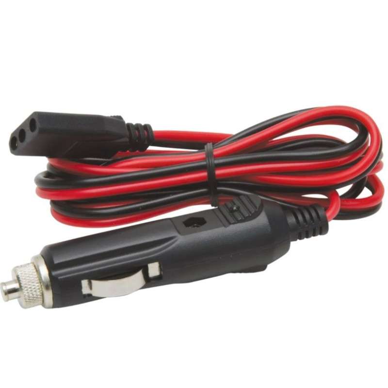 LIGHTER CONNECTION POWER CABLE WITH 3 PIN CONNECTOR 