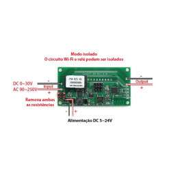 Módulo de desarrollo WiFi universal - Sonoff SV