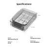 Caja estanca transparente PC V0 para dispositivos Sonoff - Sonoff Waterproof Box R2