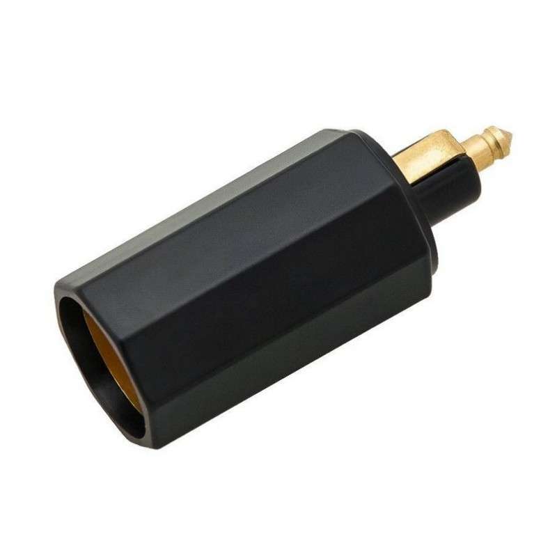 Powerlet cigarette lighter adapter male to standard cigarette lighter female - 12VDC/24VDC