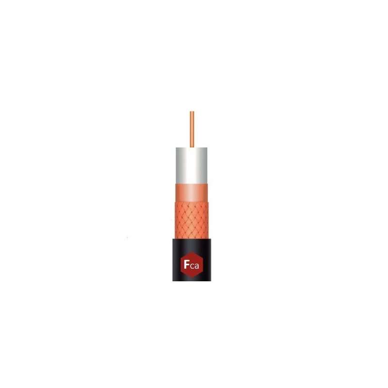 Copper Coaxial Cable RG11 black 75 Ohm