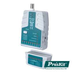 RJ/BNC network cable tester with non-contact detector - Pro'sKit MT-7058