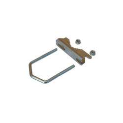 Short clamp clamp for mast (max Ø60mm) - M6x87mm