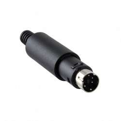 Plug mini DIN 5-pin male for cable