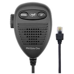 Microfone PNI Echo One para PNI HP 6500 e PNI HP 7120 com modo de eco ajustável e roger beep programável