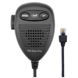 PNI Echo One microphone for PNI HP 6500 and PNI HP 7120 with adjustable echo mode and programmable roger beep