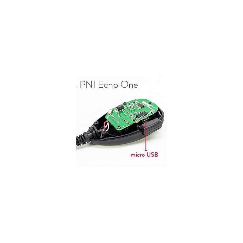 PNI ECH01 echo- en rogerpiep-module bewerkbaar via micro-USB-kabel MP3-formaat lengte 1,5 seconden