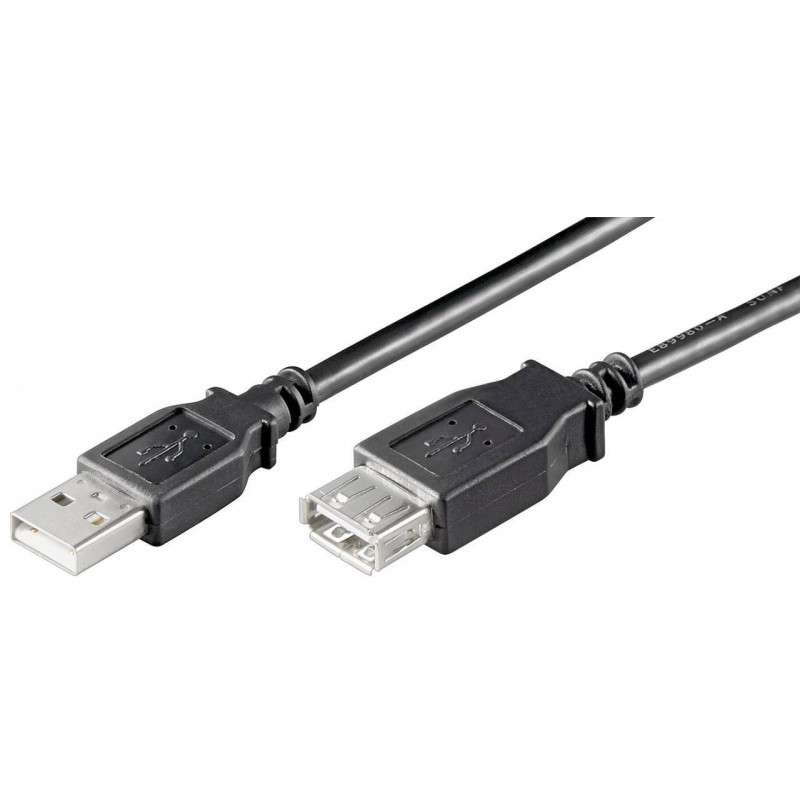 Extensão USB2,0 A-A m/f 3m 