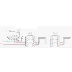 eWeLink-Mando a distancia para interruptores 1/2/3teclas-Sonoff S-MATE