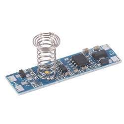 Controlador Dimmer Touch para fitas LED 12VDC 4A para perfis alumínio