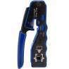 Compact pliers for RJ45 pass-through cable