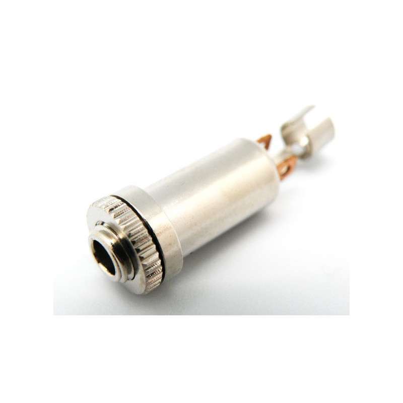 Female connector for panel, 3.5 mm mono jack