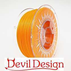 3D Filament - 1.75mm PETG - Transparent Orange - 1Kg - Devil Design