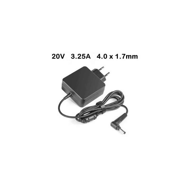 Power Supply compatible with LENOVO 20V, 3.25A, 65W, C: 4.0X1.7MM