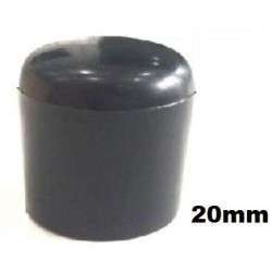 Tapón exterior de goma redonda de 20 mm