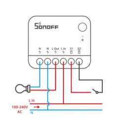 Interruptor Inteligente Wi-Fi / eWeLink-Remote - Sonoff MINI R4